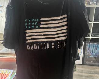 Collection Of Concert Tour & Music Related/Themed Graphic T-Shirts