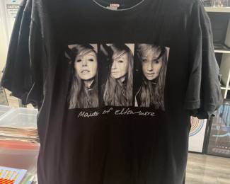 Collection Of Concert Tour & Music Related/Themed Graphic T-Shirts