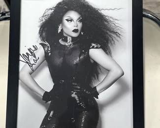 Autographed RuPaul's Drag Race "Miss Vanjie" Vanessa Vanjie Mateo Framed Photograph