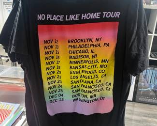 Collection Of Concert Tour & Music Related/Themed Graphic T-Shirts