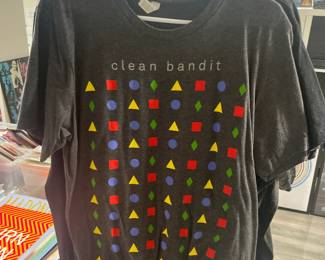 Collection Of Concert Tour & Music Related/Themed Graphic T-Shirts