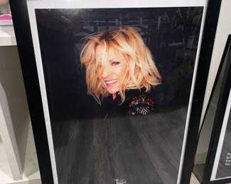 Autographed Bananarama Framed Poster