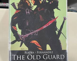 Collection Of Graphic Novels & Comics Books (The Old Guard, The Walking Dead, Steve Aoki, Etc.)
