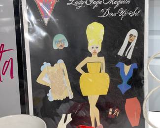 Lady Gaga @ Barney's NYC Magnetic Dress Up Set