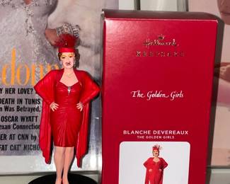 Hallmark The Golden Girls Blanche Devereaux Keepsake Ornament