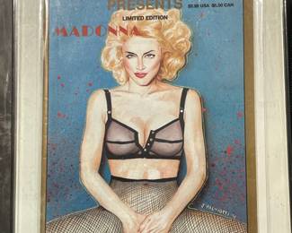 Madonna Limited Edition Comic Book By Personality Comics
