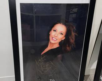 Autographed Bananarama Framed Poster