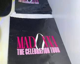 Madonna The Celebration Tour Paper Bag & Paper Napkins