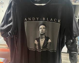 Collection Of Concert Tour & Music Related/Themed Graphic T-Shirts