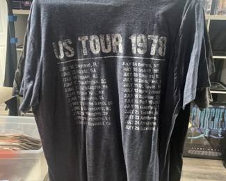 Collection Of Concert Tour & Music Related/Themed Graphic T-Shirts