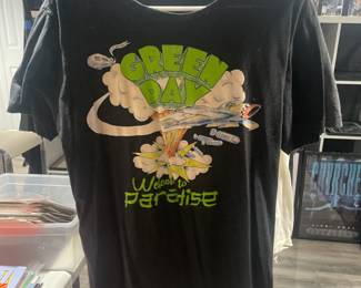 Collection Of Concert Tour & Music Related/Themed Graphic T-Shirts
