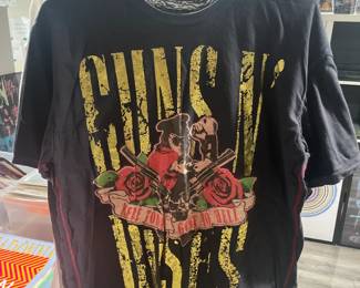 Collection Of Concert Tour & Music Related/Themed Graphic T-Shirts