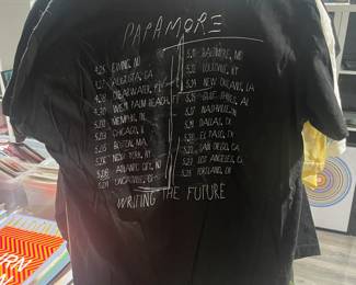 Collection Of Concert Tour & Music Related/Themed Graphic T-Shirts