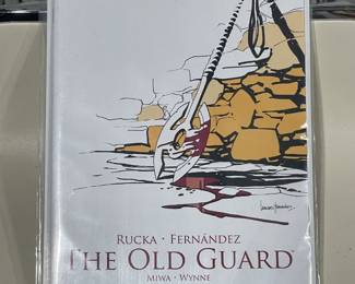Collection Of Graphic Novels & Comics Books (The Old Guard, The Walking Dead, Steve Aoki, Etc.)