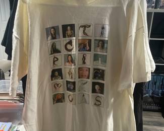 Collection Of Concert Tour & Music Related/Themed Graphic T-Shirts