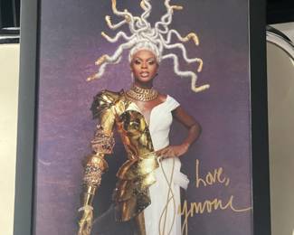 Autographed RuPaul's Drag Race Symone Framed Photograph