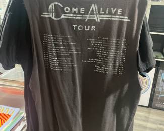Collection Of Concert Tour & Music Related/Themed Graphic T-Shirts