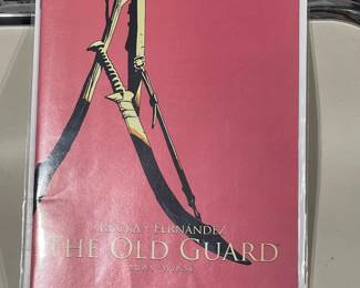 Collection Of Graphic Novels & Comics Books (The Old Guard, The Walking Dead, Steve Aoki, Etc.)