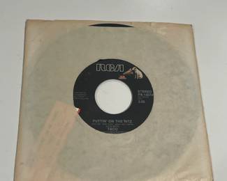 Collection Of Vintage & Contemporary 45s (Some Sealed, Others W/ Protective Bags)