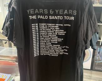 Collection Of Concert Tour & Music Related/Themed Graphic T-Shirts