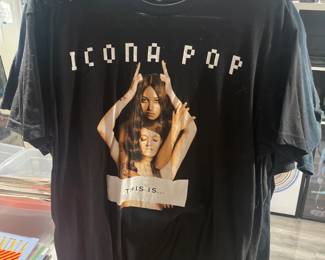 Collection Of Concert Tour & Music Related/Themed Graphic T-Shirts
