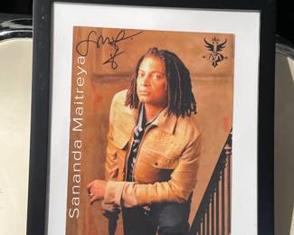 Autographed Sananda Maitreya Framed Photograph