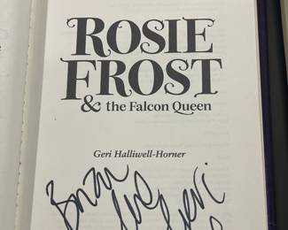 Autographed Geri Halliwell-Horner Book