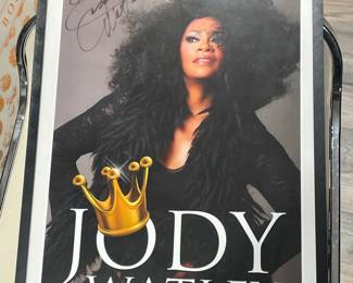 Autographed Judy Watley Framed Photograph