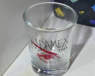 Madonna MAdame X Tour Shot Glass