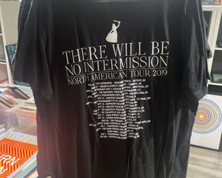 Collection Of Concert Tour & Music Related/Themed Graphic T-Shirts
