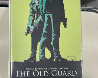 Collection Of Graphic Novels & Comics Books (The Old Guard, The Walking Dead, Steve Aoki, Etc.)