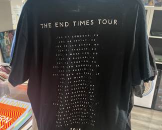Collection Of Concert Tour & Music Related/Themed Graphic T-Shirts