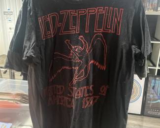 Collection Of Concert Tour & Music Related/Themed Graphic T-Shirts