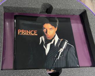 RARE Prince Live In Hawaii Collector's Hat Box Gift Set W/ Flower Petals, Book, CD, Poster, Incense Sticks, Etc.