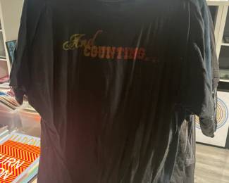 Collection Of Concert Tour & Music Related/Themed Graphic T-Shirts