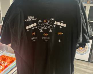 Collection Of Concert Tour & Music Related/Themed Graphic T-Shirts