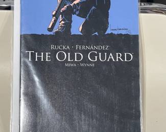 Collection Of Graphic Novels & Comics Books (The Old Guard, The Walking Dead, Steve Aoki, Etc.)