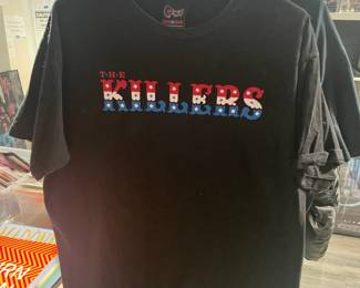Collection Of Concert Tour & Music Related/Themed Graphic T-Shirts