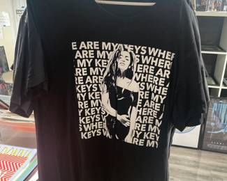 Collection Of Concert Tour & Music Related/Themed Graphic T-Shirts