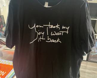 Collection Of Concert Tour & Music Related/Themed Graphic T-Shirts