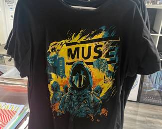 Collection Of Concert Tour & Music Related/Themed Graphic T-Shirts