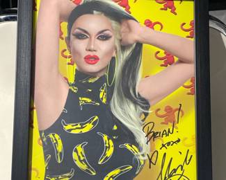 Autographed RuPaul's Drag Race Manila Luzon Framed Photograph