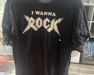 Collection Of Concert Tour & Music Related/Themed Graphic T-Shirts