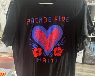 Collection Of Concert Tour & Music Related/Themed Graphic T-Shirts