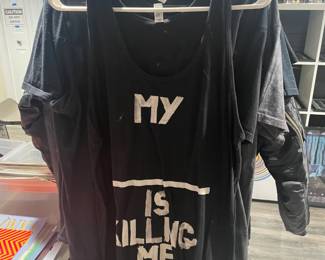 Collection Of Concert Tour & Music Related/Themed Graphic T-Shirts