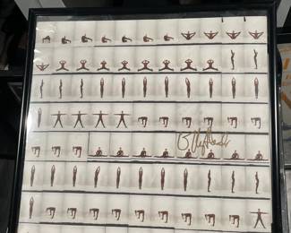 Autographed Years & Years Framed Record Album Insert