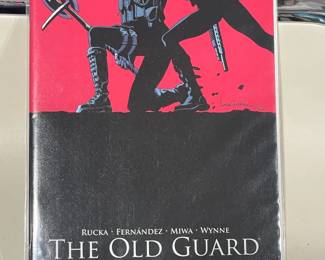 Collection Of Graphic Novels & Comics Books (The Old Guard, The Walking Dead, Steve Aoki, Etc.)