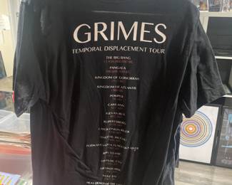 Collection Of Concert Tour & Music Related/Themed Graphic T-Shirts