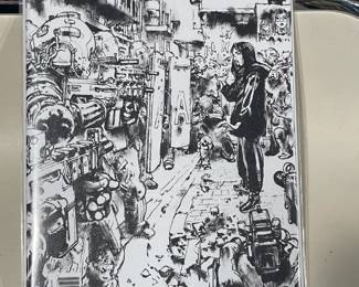 Collection Of Graphic Novels & Comics Books (The Old Guard, The Walking Dead, Steve Aoki, Etc.)