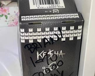 Autographed Ke$ha Wrist Watch